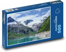 Horské jezero  Puzzle 500 - 46x30 cm