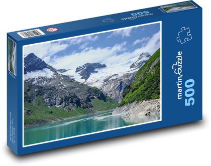 Mountain lake - Puzzle of 500 pieces, size 46x30 cm 