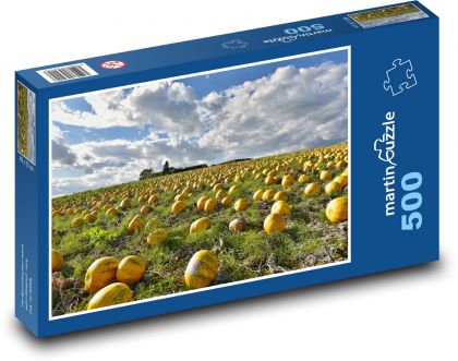 Kürbisfeld - Puzzle - 500 Teile