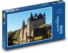 Mysterious castle - castle Puzzle of 500 pieces - 46 x 30 cm 