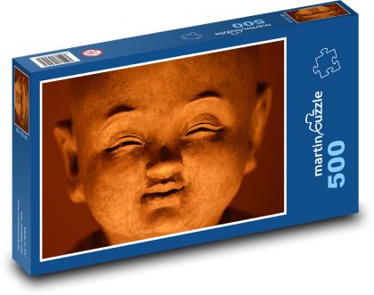 Budha - socha - puzzle 500 dílků