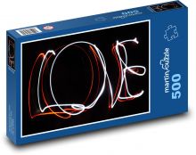 Láska - milovat, romantika Puzzle 500 dílků - 46 x 30 cm