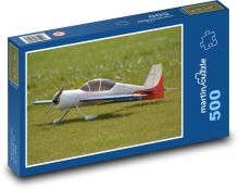 Samolot - model, hobby Puzzle 500 elementów - 46x30 cm
