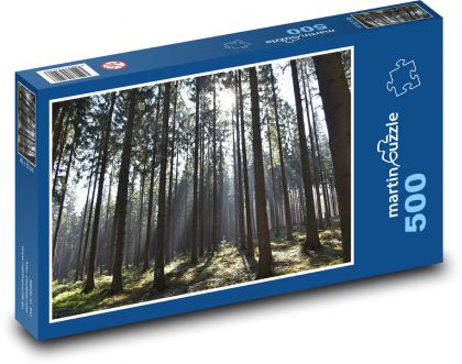 Les - příroda, stromy - puzzle 500 dílků