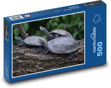 Želva - příroda, zvířata Puzzle 500 - 46x30 cm