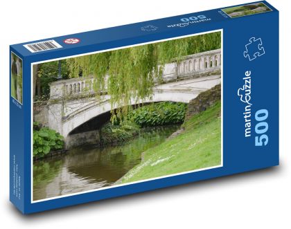 Most - řeka, příroda - Puzzle 500 dílků, rozměr 46x30 cm