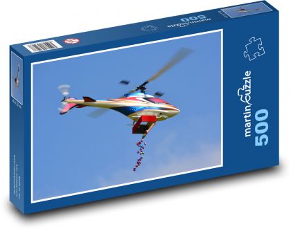 Vrtulník - Velikonoční vajíčka - Puzzle 500 dílků, rozměr 46x30 cm