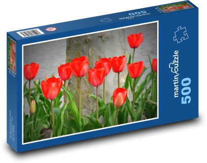 Tulpen - Natur, Blumen - Puzzle - 500 Teile