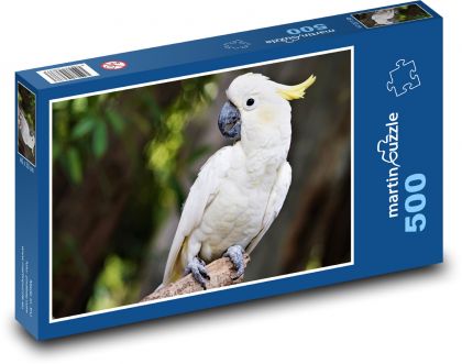 Kakadu - weißer Vogel - Puzzle - 500 Teile