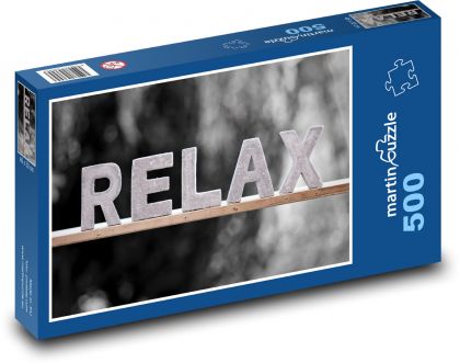 Relax - pokoj, odpočinok - Puzzle 500 dielikov, rozmer 46x30 cm 