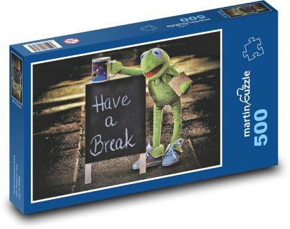 Přestávka - pauza na kávu - puzzle 500 dílků
