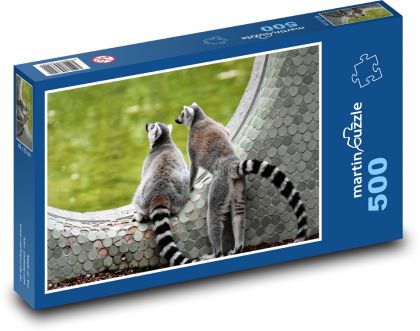 Lemur - opice, zoo - Puzzle 500 dielikov, rozmer 46x30 cm 