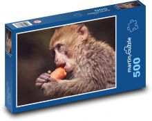 Monkey - cub, mammal Puzzle of 500 pieces - 46 x 30 cm 