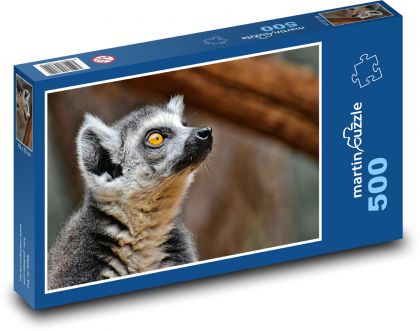 Lemur - zoo, animal - Puzzle of 500 pieces, size 46x30 cm 