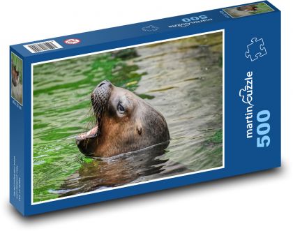 Lachtan - zvíře, příroda - Puzzle 500 dílků, rozměr 46x30 cm