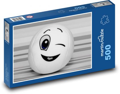 Smiley - Zwinker, Spaß - Puzzle - 500 Teile