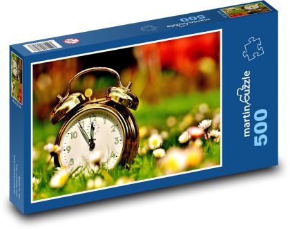 Wecker - Natur, Stunde - Puzzle - 500 Teile