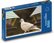 Holubica - vták, zviera Puzzle 500 dielikov - 46 x 30 cm 