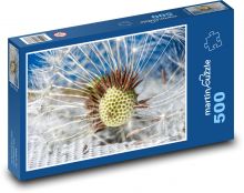 Pampeliška - chmýří, květ Puzzle 500 - 46x30 cm