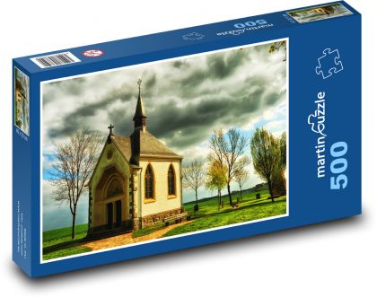 Germany - chapel, church - Puzzle of 500 pieces, size 46x30 cm 