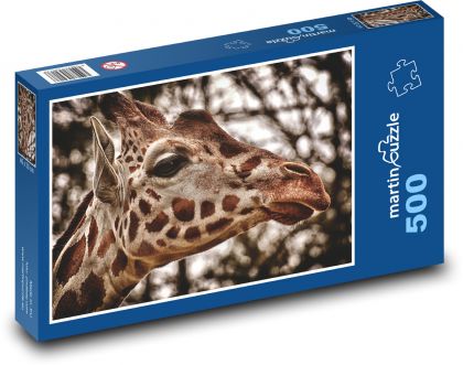 Žirafa - zoo, Afrika - Puzzle 500 dielikov, rozmer 46x30 cm 