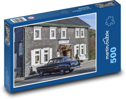 Old Opel - veteran - Puzzle of 500 pieces, size 46x30 cm 
