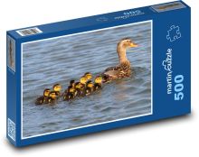 Kachna a kachňata  Puzzle 500 - 46x30 cm