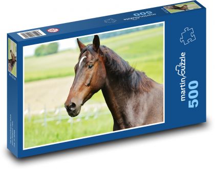 Pferd - Hengst, Bauernhof - Puzzle - 500 Teile