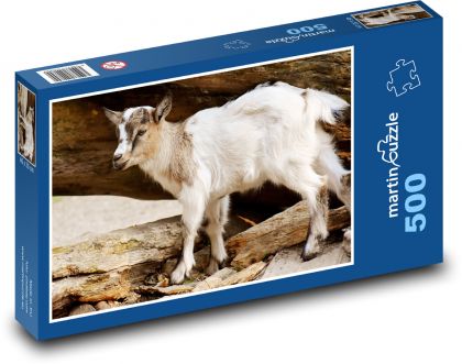 Dieťa - mláďa, domáce zviera - Puzzle 500 dielikov, rozmer 46x30 cm 