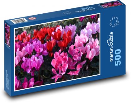 Bramboříky - květina, zahrada - Puzzle 500 dílků, rozměr 46x30 cm