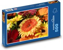 Kvetina - záhrada, jar Puzzle 500 dielikov - 46 x 30 cm 