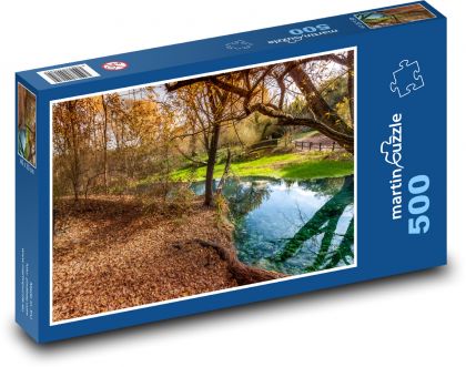 Príroda - stromy, park - Puzzle 500 dielikov, rozmer 46x30 cm 