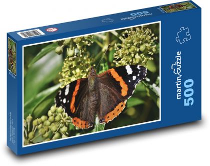 Motýl - hmyz, křídla motýlí - Puzzle 500 dílků, rozměr 46x30 cm