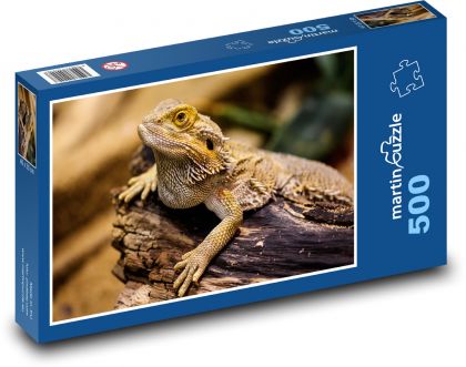 Eidechse - Reptil, Tier - Puzzle - 500 Teile