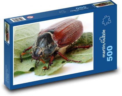 Bug - insect, beetle - Puzzle of 500 pieces, size 46x30 cm 