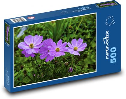 Anemone - garden, flower - Puzzle of 500 pieces, size 46x30 cm 