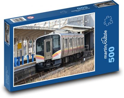 Bahnhof - Zug, Japan - Puzzle - 500 Teile