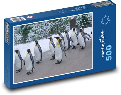 Tučňák - zoo, zvířata - Puzzle 500 dílků, rozměr 46x30 cm
