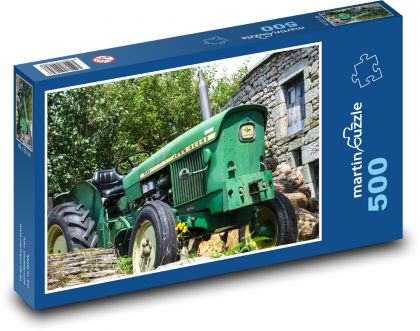Traktor - zemědělství, sklizeň - Puzzle 500 dílků, rozměr 46x30 cm