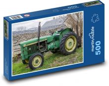 Traktor - farma, zemědělství Puzzle 500 dílků - 46 x 30 cm