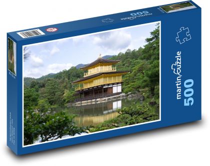 Temple - Japan, Kyoto - Puzzle of 500 pieces, size 46x30 cm 