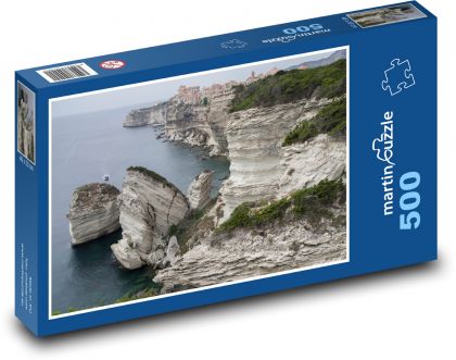 Korsika - Klippen, Meer - Puzzle - 500 Teile