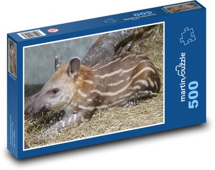 Tapir - Tier, Jungtier - Puzzle - 500 Teile