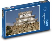 Japonia - Zamek Himeji Puzzle 500 elementów - 46x30 cm