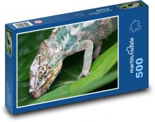 Chamelon - lizard, animal Puzzle of 500 pieces - 46 x 30 cm 