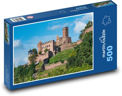 Zrúcanina - hrad, hora - Puzzle 500 dielikov, rozmer 46x30 cm 