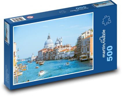 Benátky - Canal Grande, Taliansko - Puzzle 500 dielikov, rozmer 46x30 cm 