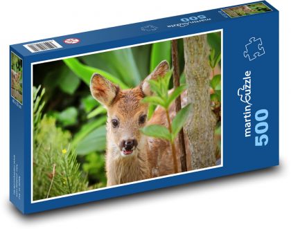 Jelonek - jeleń, młody - Puzzle 500 elementów, rozmiar 46x30 cm