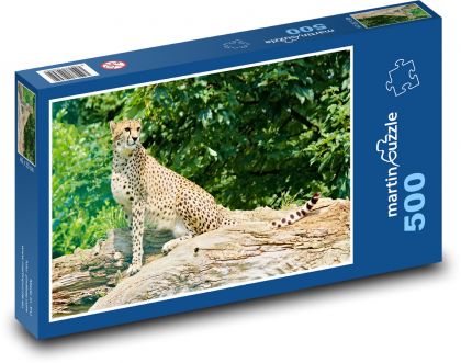Cheetah - animal, beast - Puzzle of 500 pieces, size 46x30 cm 