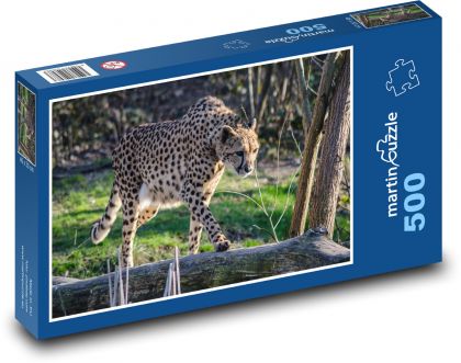 Gepard - příroda, zoo - puzzle 500 dílků